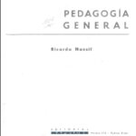 PEDAGOGÍA GENERAL